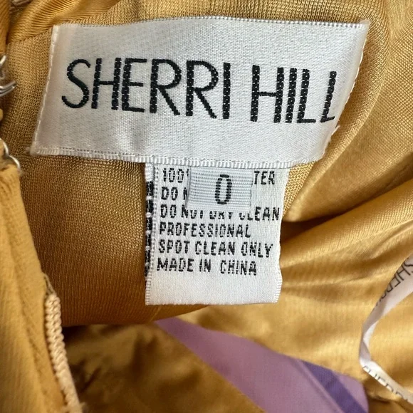 Sherri Hill | Dresses | Sherri Hill Gold Dress | Poshmark